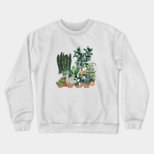 House Plants Illustration 7 Crewneck Sweatshirt